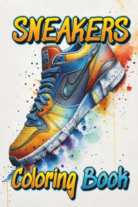 Sneakers Coloring Book