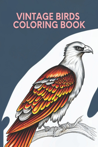 Vintage Birds Coloring Book