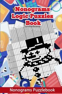 Nonograms Logic Puzzles Book