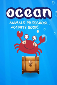 Ocean animals preschool activity book