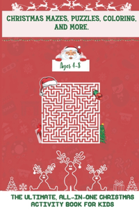 Christmas Mazes, Puzzles, Coloring, and More