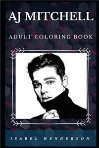 AJ Mitchell Adult Coloring Book