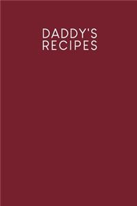 Daddy's recipes