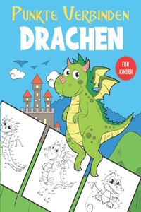 Punkte Verbinden Drachenb Für Kinder