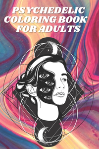 psychedelic coloring book for adults