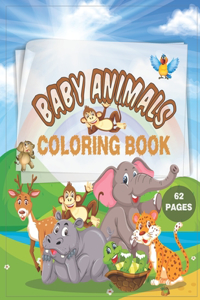 Baby Animls Coloring Book