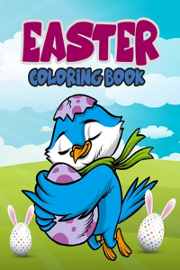 Easter coloring book: 100 page The Great Big Easter Egg Coloring Book for Kids Ages 1-4: Toddlers & Preschool kids boys girls 8.5x11inc