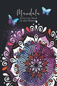Mandala Coloring Book For Adult Relaxation
