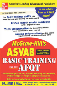 McGraw-Hill's ASVAB Basic Training for the Afqt
