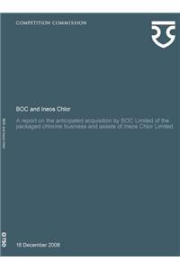 Boc and Ineos Chlor: A Report on the Anticipated Acquisition by Boc Limited of the Packaged Chlorine Business and Assets of Ineos Chlor Limited