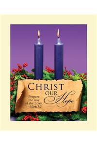 Advent Purple Sunday 2 Bulletin 2011, Large (Package of 50)