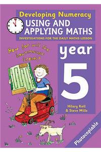 Using and Applying Maths: Investigations for the Daily Maths Lesson - Year 5 (Developing Numeracy) Paperback â€“ 1 January 2005