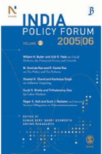 India Policy Forum: 2005-06: Volume 2