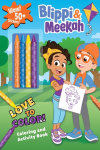 Blippi: Blippi and Meekah Love to Color!