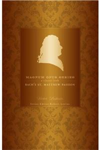 Bach's St. Matthew Passion