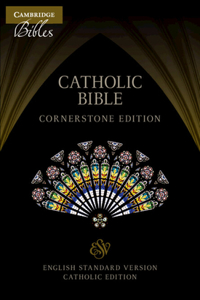 Esv-Ce Catholic Bible, Cornerstone Edition, Black Imitation Leather, Esc662: T