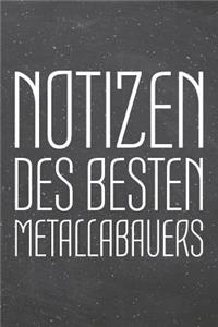 Notizen des besten Metallbauers