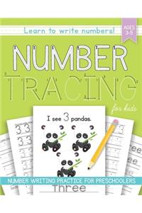 Number Tracing For Kids