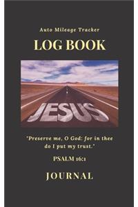 Auto Mileage Tracker Log Book 