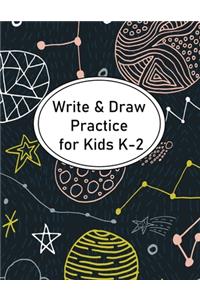 Write & Draw Practice For Kids K-2