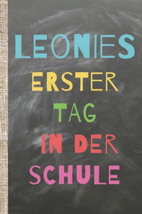 Leonies erster Tag in der Schule