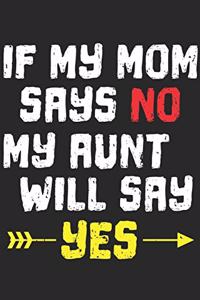 If My Mom Says No My Aunt Will Say Yes