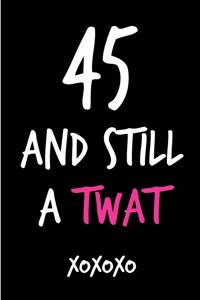 45 and Still a Twat