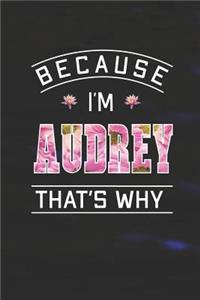 Because I'm Audrey That's Why