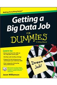 Getting a Big Data Job For Dummies