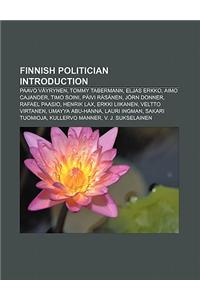 Finnish Politician Introduction