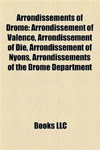Arrondissements of Drome