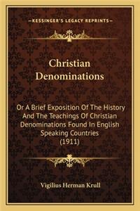 Christian Denominations