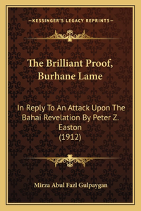 Brilliant Proof, Burhane Lame