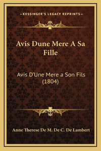 Avis Dune Mere A Sa Fille