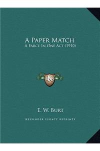 A Paper Match