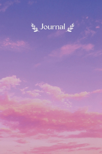 Purple and pink Sunset Journal
