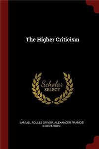 The Higher Criticism