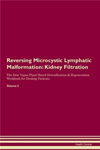 Reversing Microcystic Lymphatic Malformation: Kidney Filtration The Raw Vegan Plant-Based Detoxification & Regeneration Workbook for Healing Patients. Volume 5