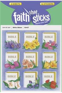 White Bibles - Faith That Sticks Stickers