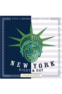 New York Night & Day Coloring Book