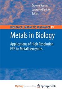 Metals in Biology