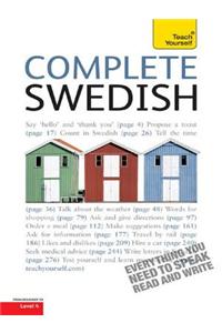 Complete Swedish Beginner to Intermediate Book and Audio Course