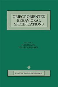 Object-Oriented Behavioral Specifications