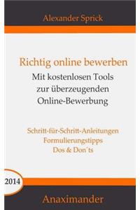 Richtig online bewerben