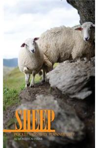 Sheep Pocket Monthly Planner 2017