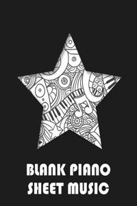 Blank Piano Sheet Music