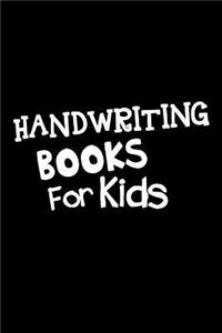 Handwriting Books For Kids