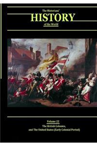 British Colonies, and the United States (Early Colonial Period)
