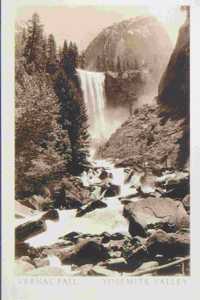 Vintage Journal Vernal Falls, Yosemite