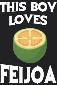 This Boy Loves Feijoa Notebook